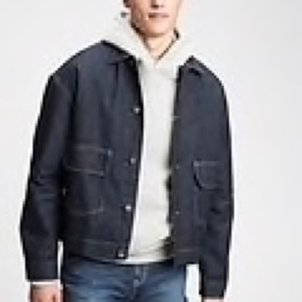 Gap Workforce Collection Icon Denim Jacket - Picture 2 of 6